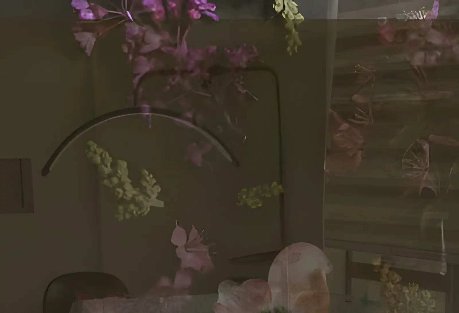 Her studio at Young Nails Centurion, with flowers
