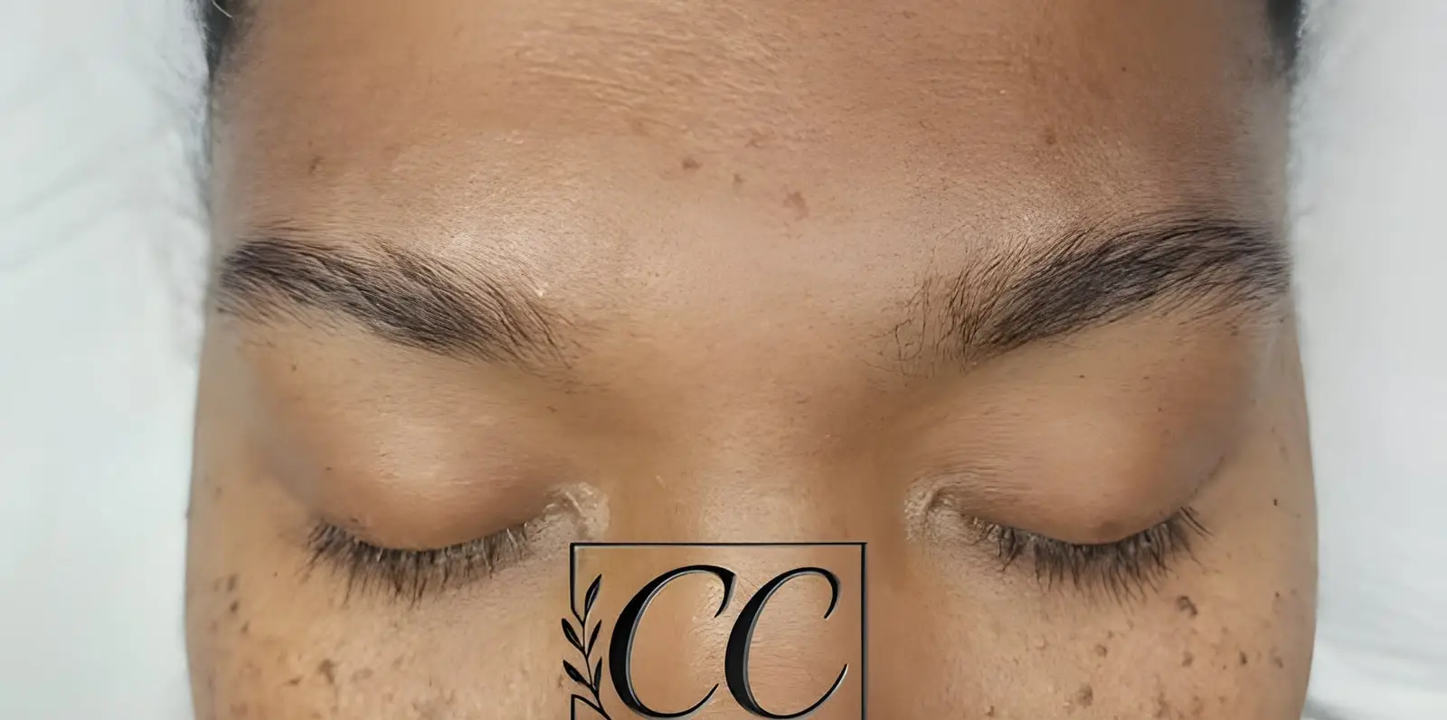 Before: natural brows